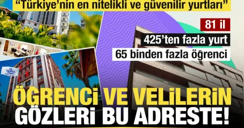 425’ten fazla yurduyla Öğrenci Yurdu Platformu 65 bin öğrenciye yuva oluyor