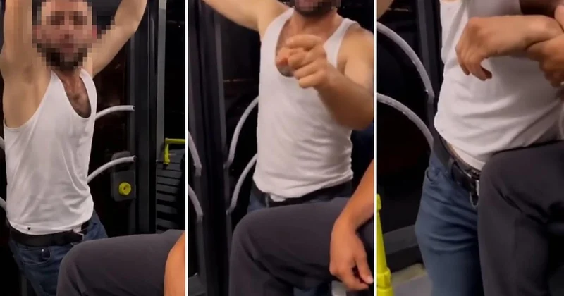 Metrobüste tacize uğrayan kadın KADES i kullanarak polisi harekete geçirdi