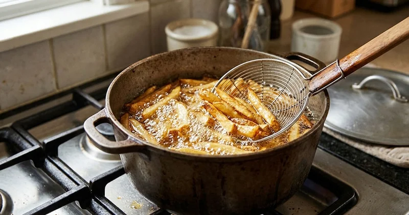 Patates kızartırken 1 kaşık eklemek yetiyor: Çıtır çıtır oluyor Sözcü Gazetesi