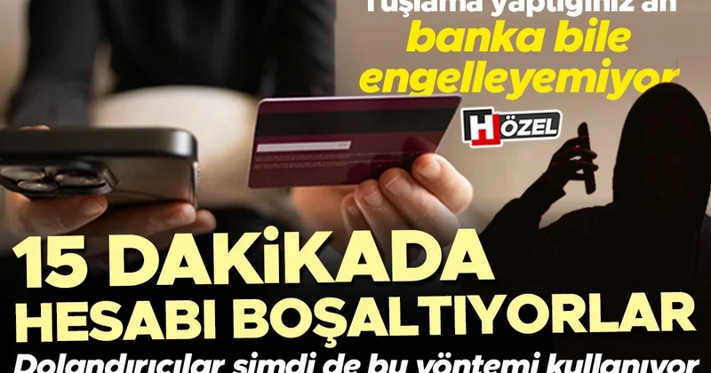 “Alacağınız var” deyip 15 dakikada hesabınızı boşaltıyorlar! Tuşlama yaptığınız an banka bile engelleyemiyor