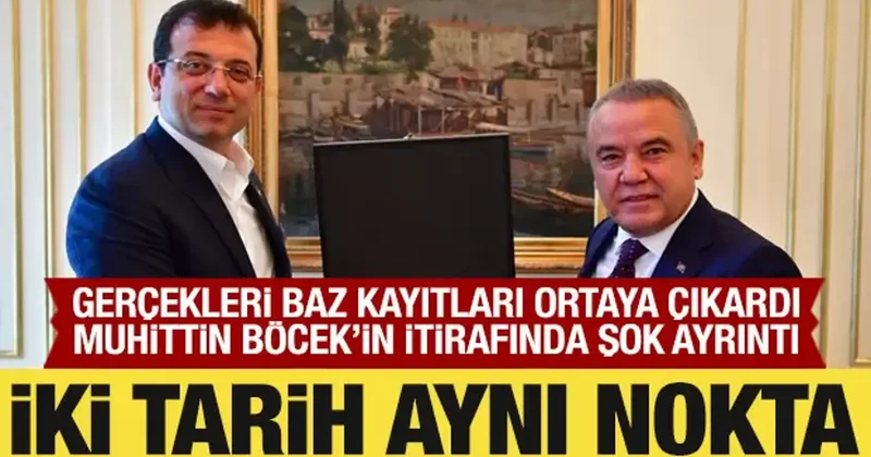 Muhittin Böcek in 15 milyon euroluk adaylık itirafı baz raporuyla teyit edildi