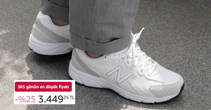 Yıllardır değişmeyen klasik: New Balance 480 modelinde senenin en uygun fiyatı