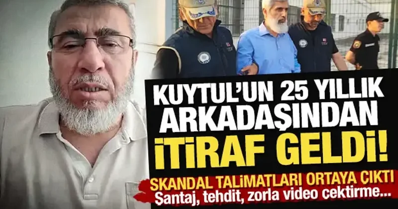 Alparslan Kuytul soruşturmasında eski mensup her şeyi anlattı! Şantaj, tehdit...