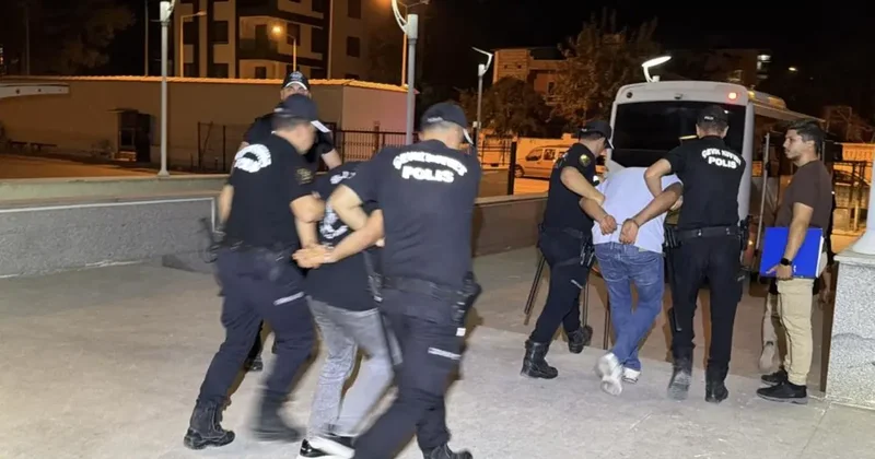 Kirveler suç örgütüne operasyon: 5 şüpheli tutuklandı
