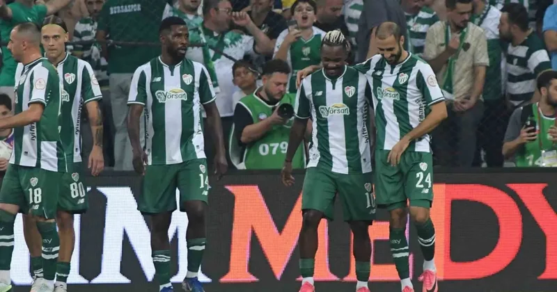 1. Lig de lideri değiştiren maç! Bursaspor 1 0 dan çevirdi