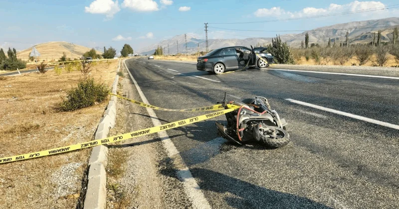 Doğanşehir de motosiklet otomobille çarpıştı: Genç sürücü hastanede hayatını kaybetti Sözcü Gazetesi