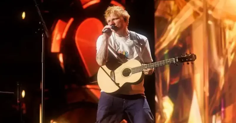 Ed Sheeran sahnede Filistin için ağladı! Dünyaca ünlü yıldızdan sahnede İsrail e tepki