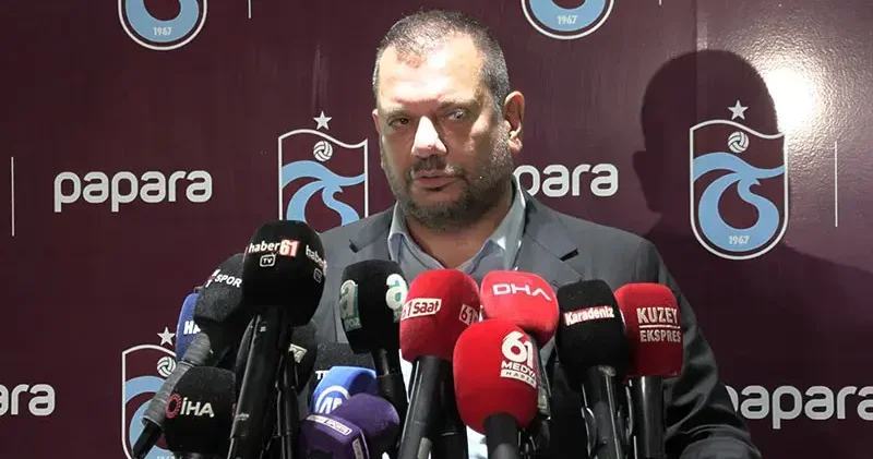 Ertuğrul Doğan: Trabzonspor maçlarında arkadaşların gözlerine bir şey oluyor
