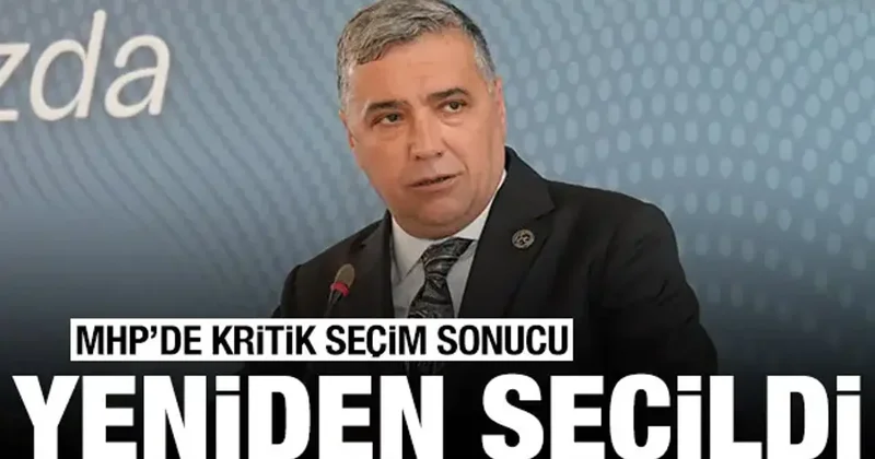 MHP de kritik seçim: Alparslan Doğan yeniden seçildi