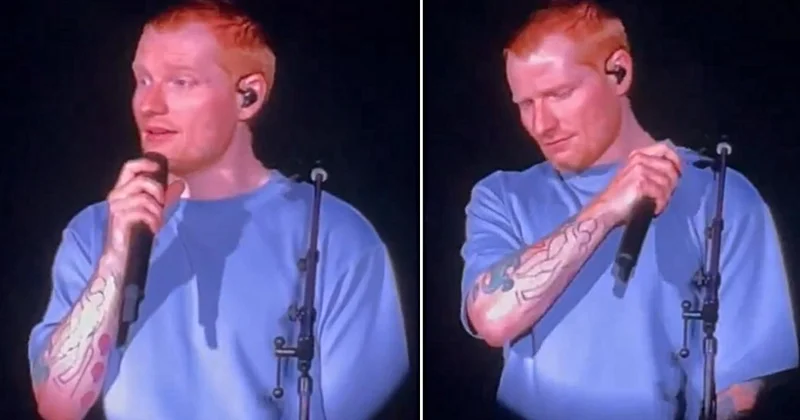 Ed Sheeran sahnede gözyaşlarını tutamadı: Gazze de yaşananlar savunulamaz