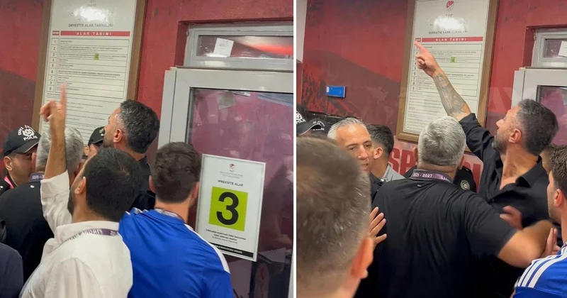 Selçuk Şahin den soyunma odası koridorlarında Bursaspor un sevinç gösterisine tepki
