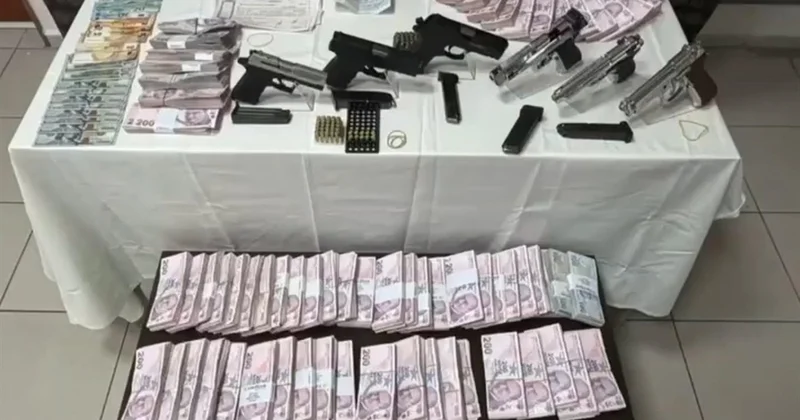 Oto galeri süsü verilen tefecilik ağına baskın! 7 kişi tutuklandı