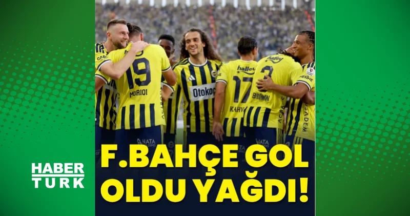 Fenerbahçe 8 0 Eyüpspor MAÇ SONUCU İşte FB Eyüp maçı özeti ve golleri (Trendyol Süper Lig)