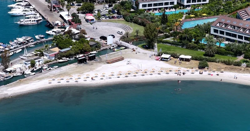 Sıfır Atık konseptli ücretsiz plajlara Göcek de eklendi