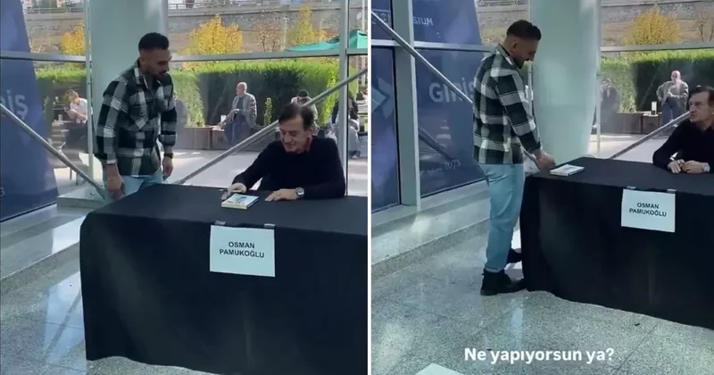 Osman Pamukoğlu nu şaşıp kaldığı an: Dağda mıyız oğlum, ne yapıyorsun?