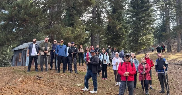 Gaziantep te dağcılar Amanos Dağları nda sonbahar yürüyüşü yaptı Gaziantep Haberleri