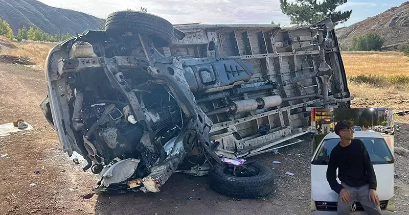 Kazada yaralanan 15 yaşındaki minibüs sürücüsü, kurtarılamadı