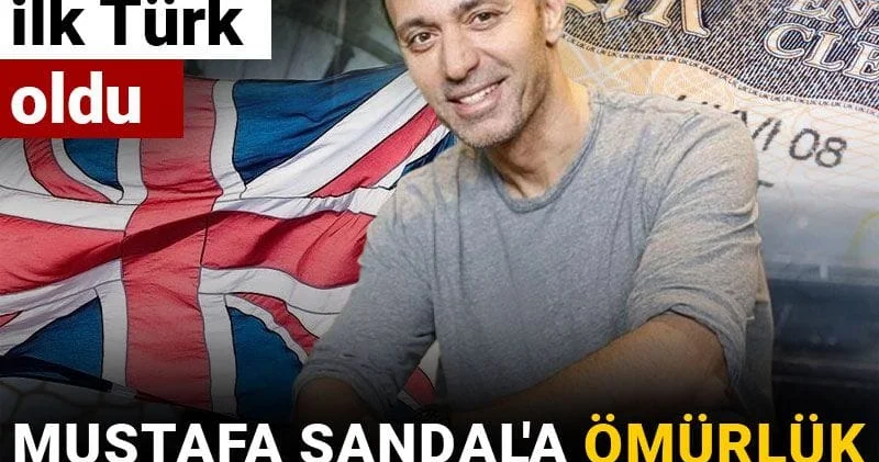 Mustafa Sandal a ömürlük İngiltere vizesi verildi: Bunu alan ilk Türk oldu