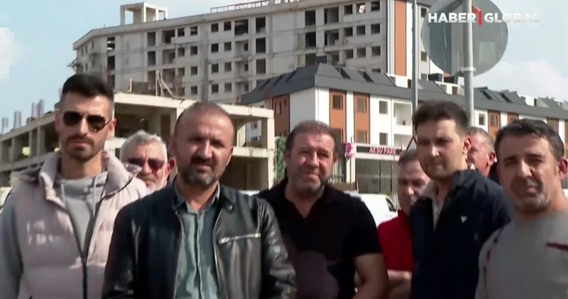 Peşin ödedikleri dairelerin başkalarına satıldığını gören vatandaşlar dehşete düştü