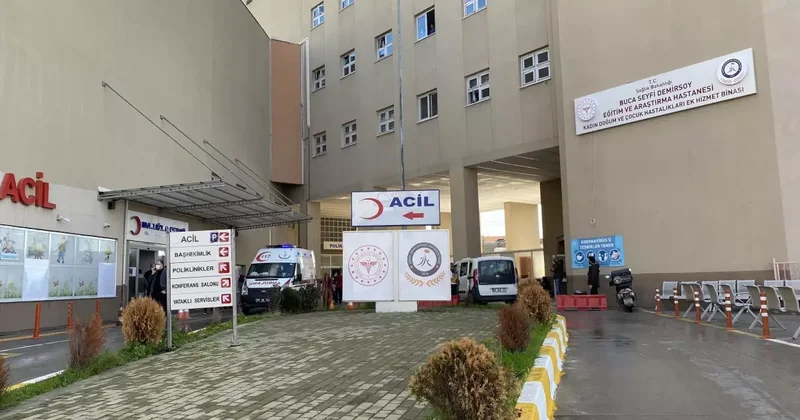 Gaziemir de Cami Avlusunda Bırakılan Bebek Hastaneye Kaldırıldı