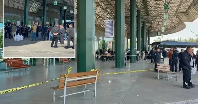 Otogarda panik anları: Ateş açan şüpheli polis bacağından vurarak yakaladı Kocaeli Haberleri