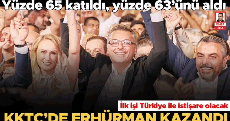Tufan Erhürman zaferi... KKTC’de seçim sürprizi