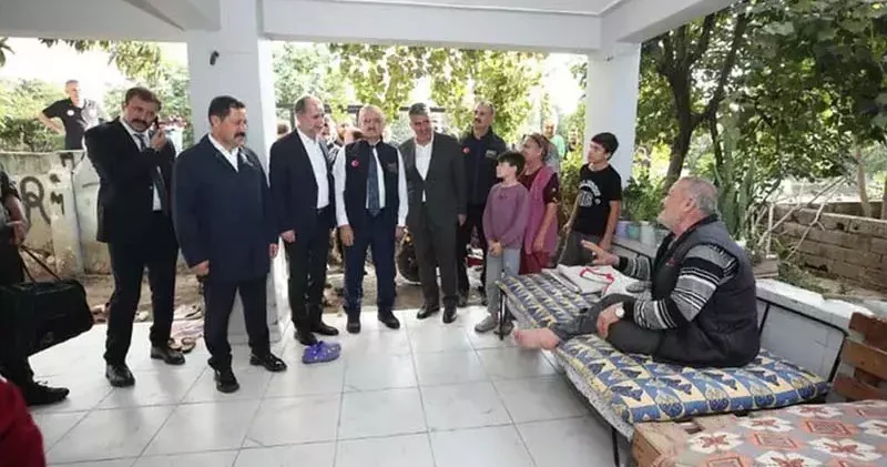 İçişleri Bakan Yardımcısı Karaoğlu, selin vurduğu Payas’ta incelemelerde bulundu