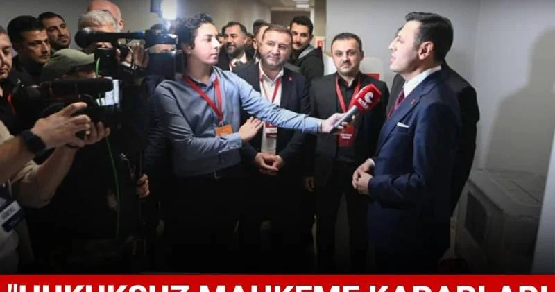 Özgür Çelik sandık başında konuştu: Hukuksuz mahkeme kararları artık konusuz hale geldi