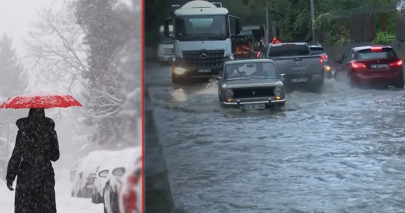 Meteoroloji Genel Müdürlüğü uyardı: Yoğun yağış ve kar bekleniyor! O bölgede yaşayanlar dikkat! 6 il için Sarı kod