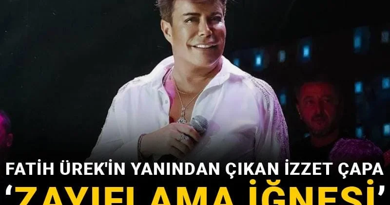 Fatih Ürek in yanından çıkan İzzet Çapa zayıflama iğnesi iddialarına yanıt verdi