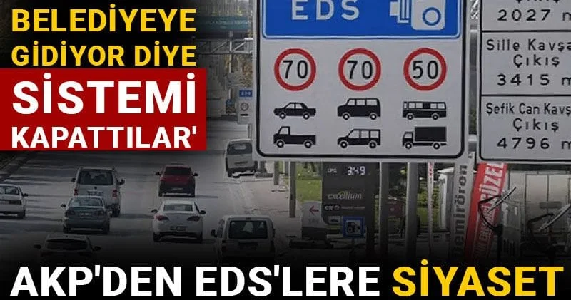 AKP den EDS lere siyaset ayarlı düzenleme! CHP li belediyeye gidiyor diye sistemi kapattılar