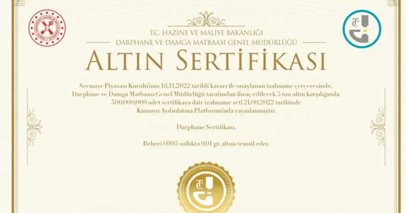 Altın sertifikası nasıl alınır? Vergi avantajı: ALTIN S1 kodlu güncel fiyatı 2025