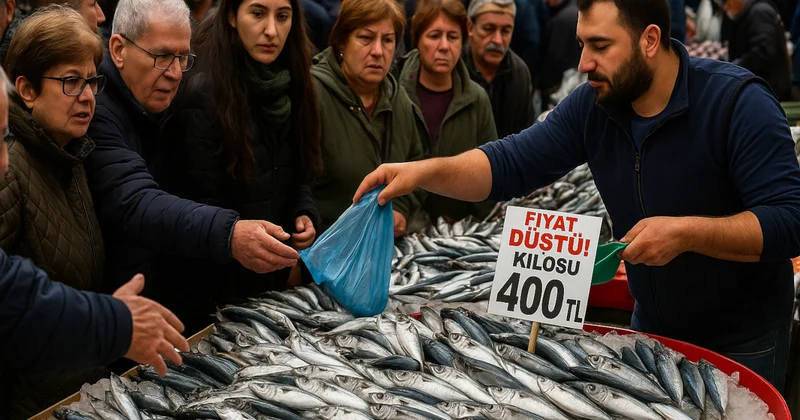 Kilosu 1500 TL den 400 TL ye düştü: Duyan balık tezgahına koştu Sözcü Gazetesi