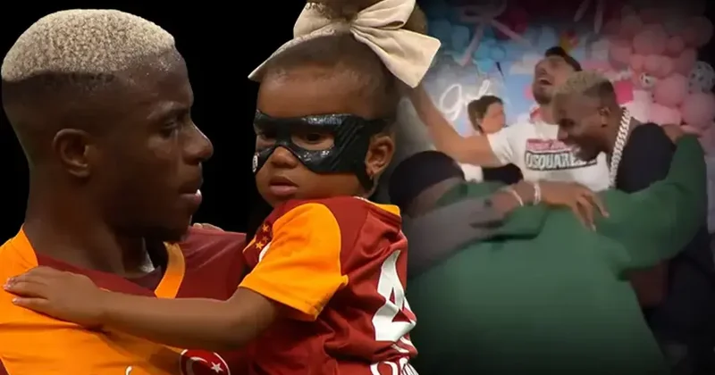 Victor Osimhen, kızının doğum gününde işte böyle eğlendi! Günay Güvenç ve Kaan Ayhan da partiye katıldı Fanatik Spor Haberleri Video