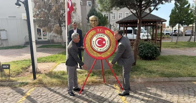 Çermik te Muhtarlar Günü dolayısıyla tören düzenlendi Diyarbakır Haberleri