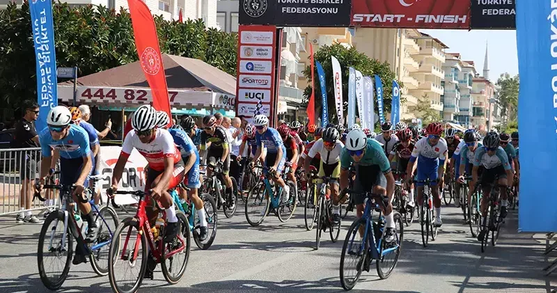 Türkiye Kupası Puanlı Yol Yarışları nın son etabı Alanya da yapıldı