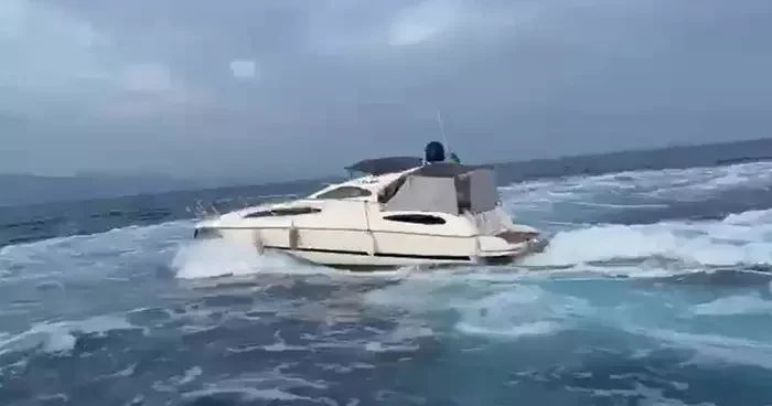 Yer: Muğla! Lüks motoryat ile kaçarken yakalandılar