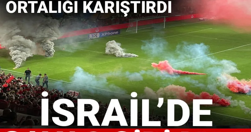 İsrail i ayağa kaldıran maç: İptal kararı sonrası ortalık karıştı