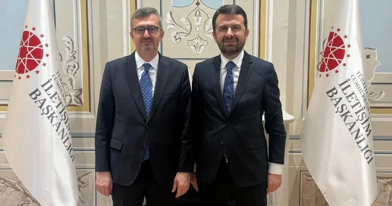 BİK Genel Müdürü Abdülkadir Çay dan İletişim Başkanlığına ziyaret