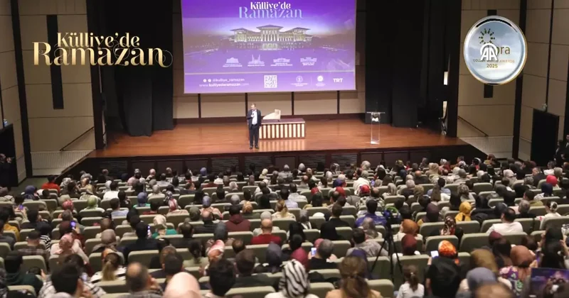 Cumhurbaşkanlığının ev sahipliğini yaptığı Külliye de Ramazan programına ödül