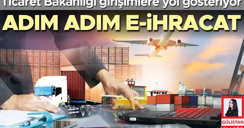 Ticaret Bakanlığı girişimlere yol gösteriyor… Adım adım e ihracat