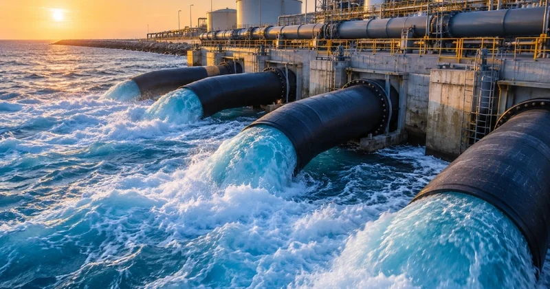 Deniz suyunu içme suyuna çevirecekler: Günde 800 milyon litre üretilecek Sözcü Gazetesi