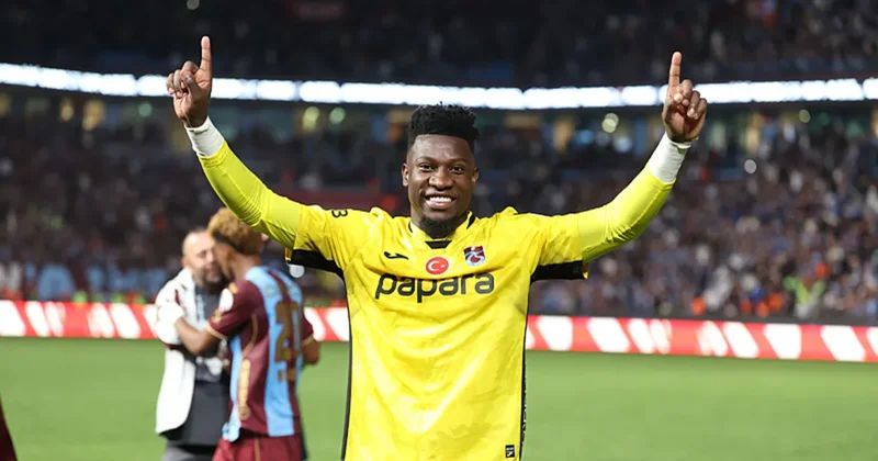 Trabzonspor da Andre Onana kalesinde güven veriyor
