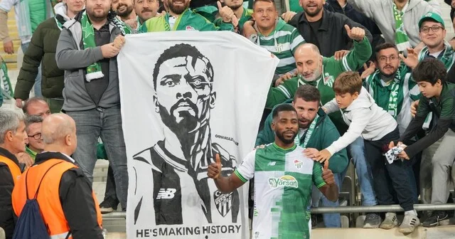Bursaspor un golcüsü Iheanacho dan üst üste 11 maçta gol Bursa Son Dakika Haberleri Habertürk Yerel Haberler