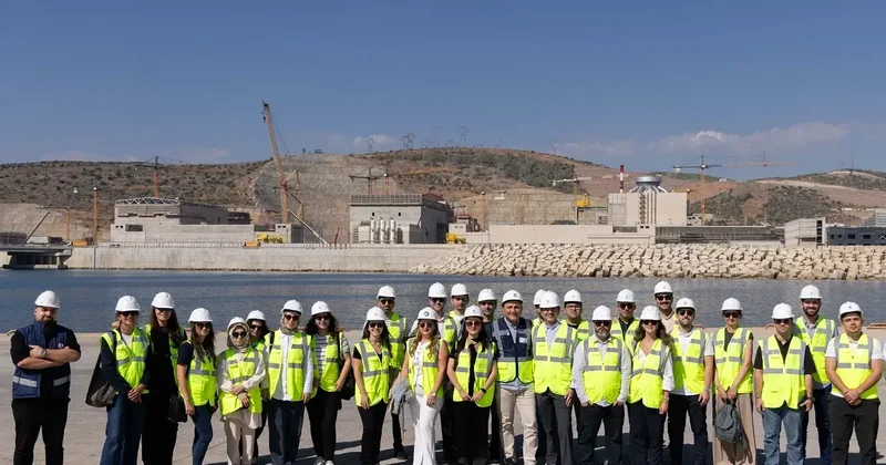 Türkiye’deki enerji uzmanları Akkuyu NGS’yi ziyaret etti