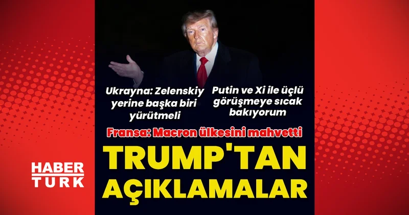 Trump, Ukrayna daki müzakerelerin başka bir isim tarafından yürütülmesini istedi Dış Haberler