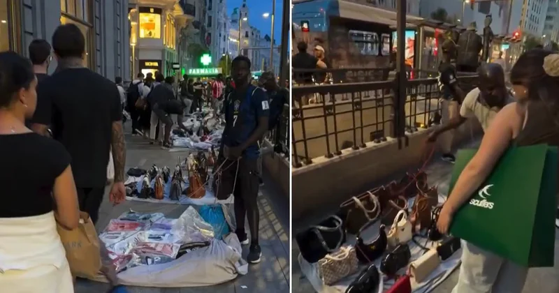 Dünyaca ünlü mağazaları yağmaladılar, şimdi sokaklarda satıyorlar