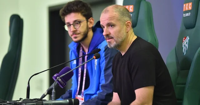 Bursaspor Pendikspor maçının ardından Bursaspor Teknik Direktörü Mustafa Er, 2 olan gol ortalamamızı 2 buçuk yapmak için çabalıyoruz Bursa Son Dakika Haberleri Habertürk Yerel Haberler