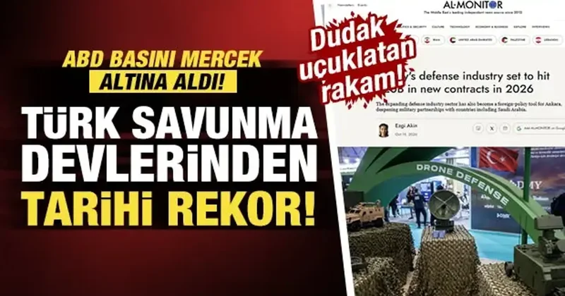 ABD basını mercek altına aldı: Türk savunma devlerinden tarihi rekor!