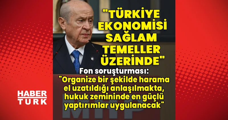 Son dakika: MHP lideri Bahçeli den açıklamalar Son dakika haberleri